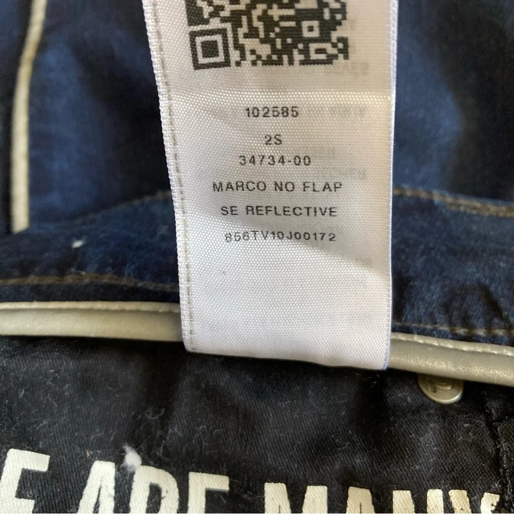 True Religion Marco No Flap SE Relective Relaxed Taper Jeans Men's Size 34x30 - Picture 11 of 15